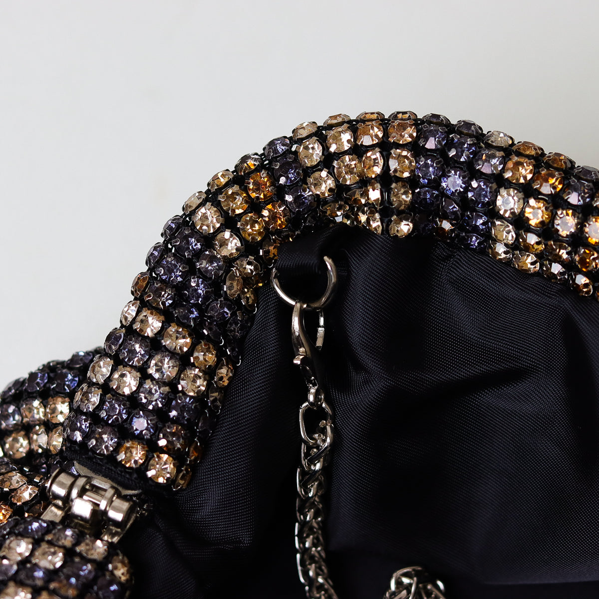 CLUTCH BOLSA STRASS BRILHO ESTAMPA ANIMAL PRINT