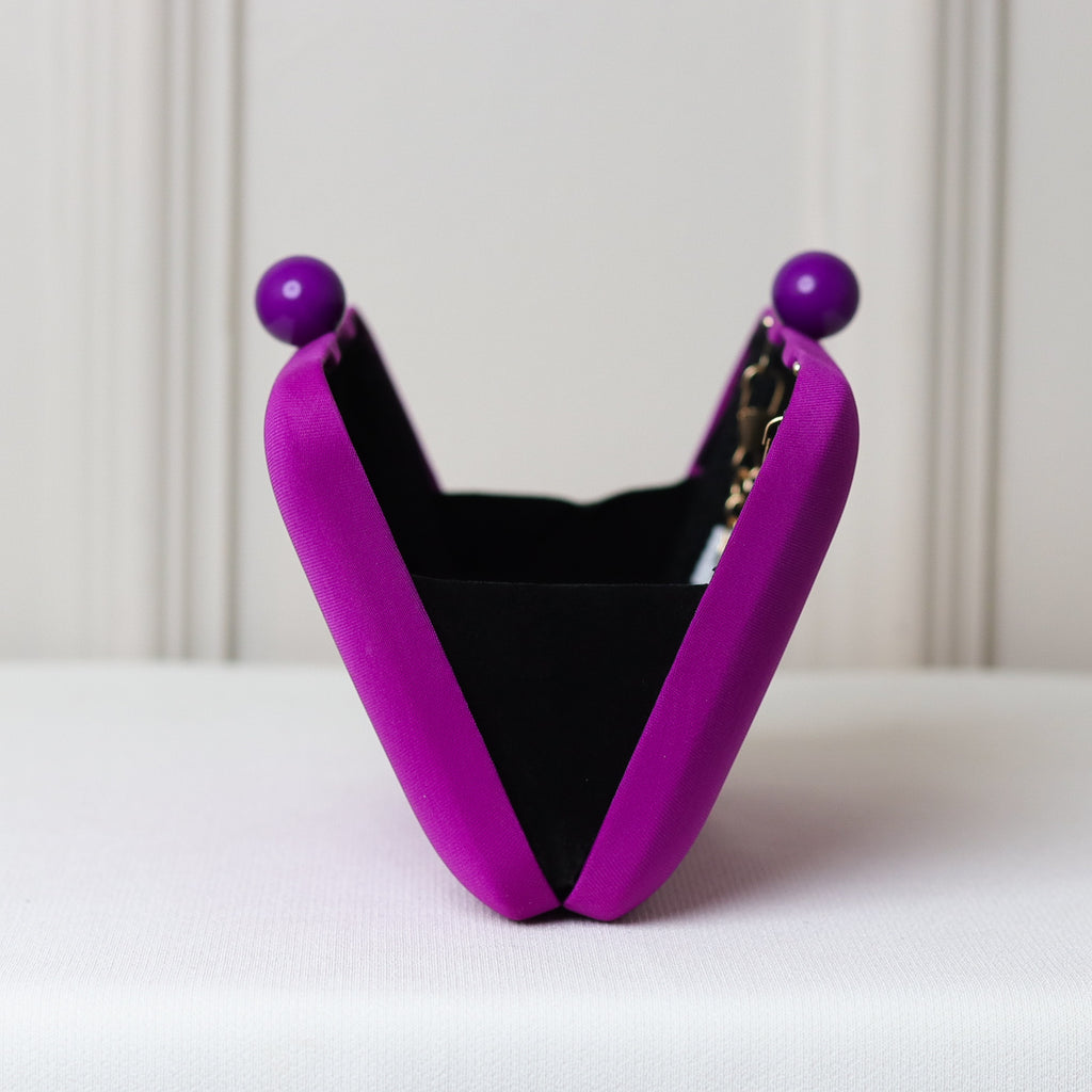 CLUTCH LISA TECIDO FORMATO RETANGULAR FECHO ESFERA DUPLA
