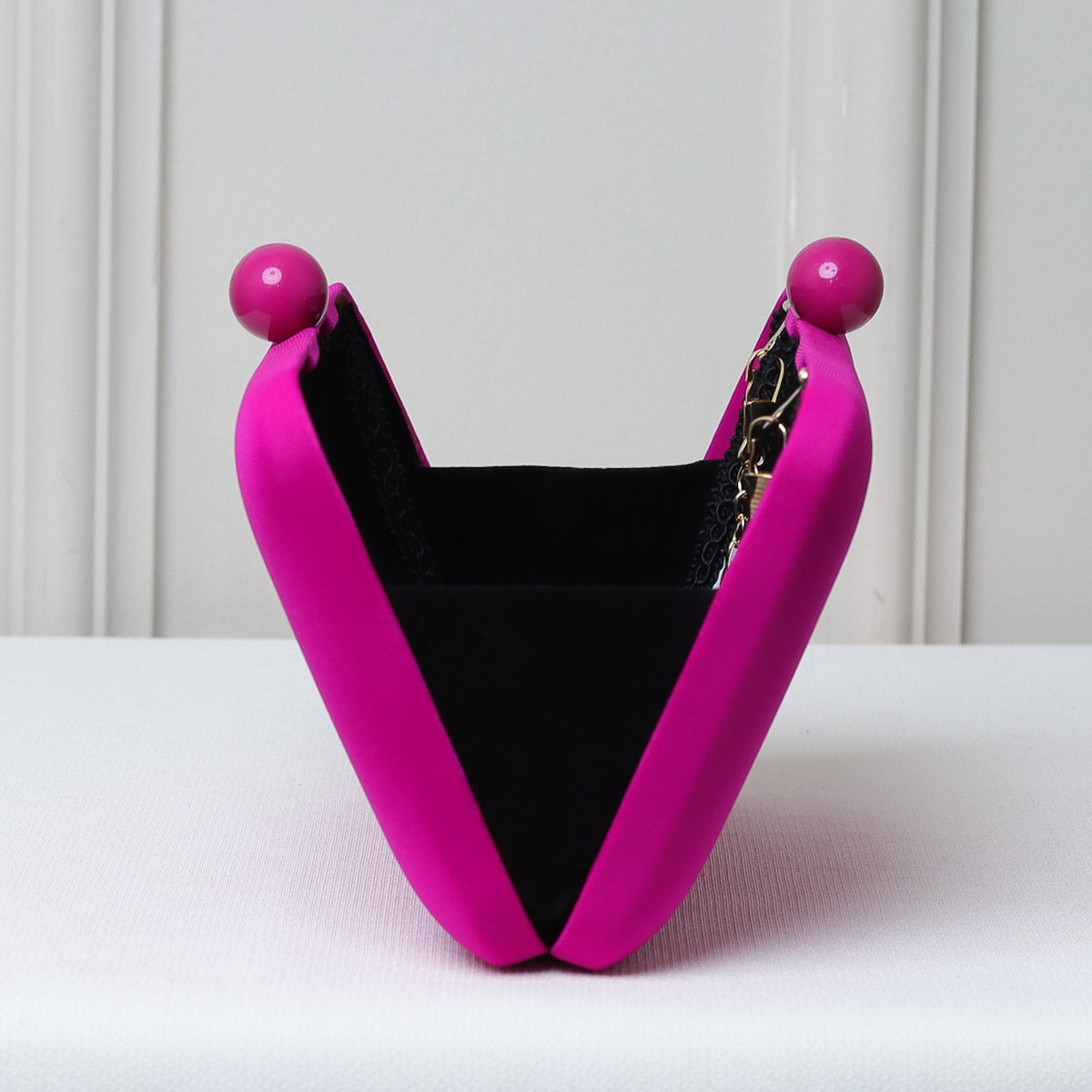 CLUTCH LISA TECIDO FORMATO RETANGULAR FECHO ESFERA DUPLA