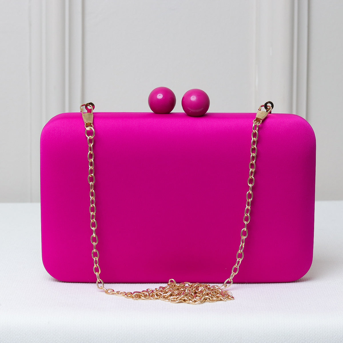 CLUTCH LISA TECIDO FORMATO RETANGULAR FECHO ESFERA DUPLA