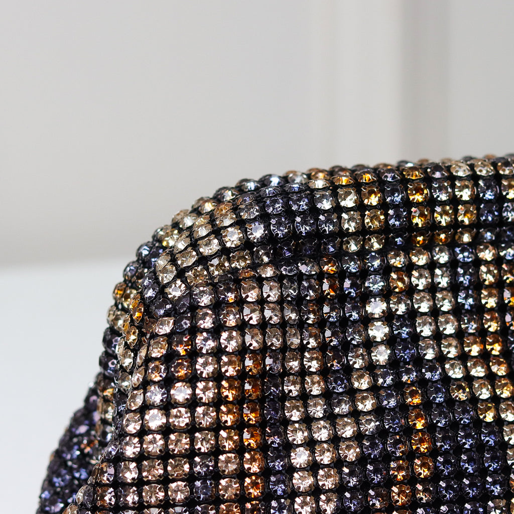 CLUTCH BOLSA STRASS BRILHO ESTAMPA ANIMAL PRINT