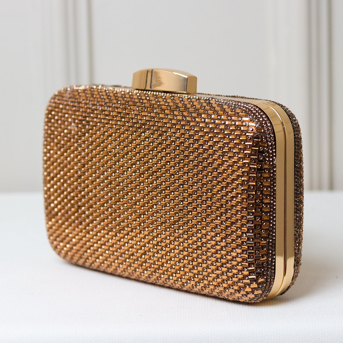 CLUTCH BRILHO STRASS RETANGULAR
