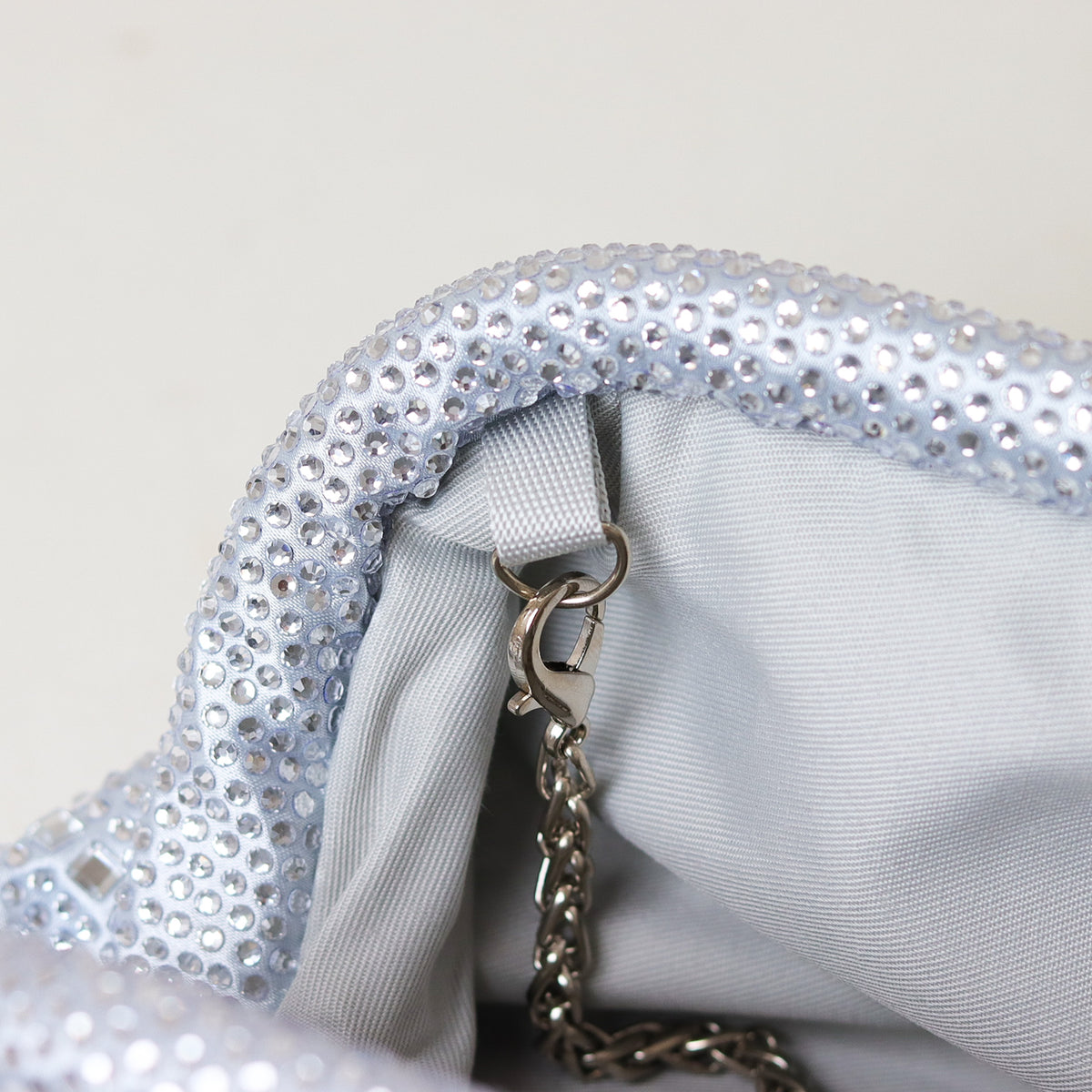 CLUTCH BOLSA STRASS BRILHO FECHO PRESSÃO