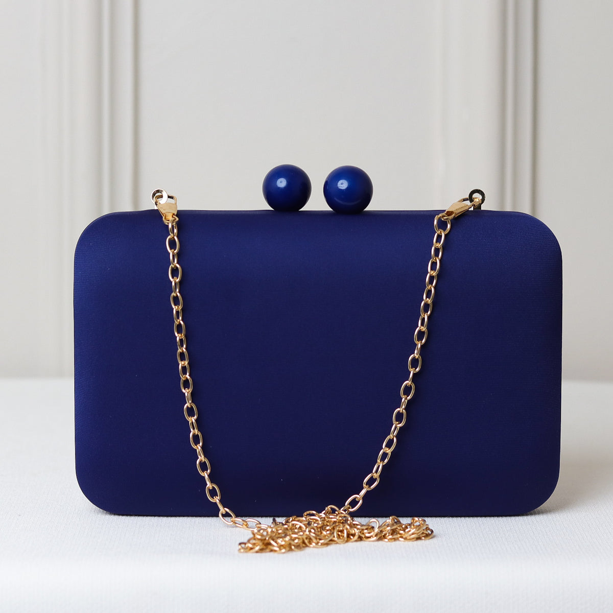 CLUTCH LISA TECIDO FORMATO RETANGULAR FECHO ESFERA DUPLA