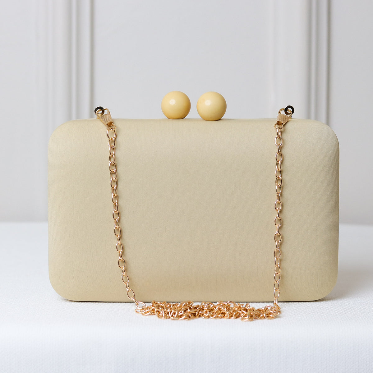 CLUTCH LISA TECIDO FORMATO RETANGULAR FECHO ESFERA DUPLA