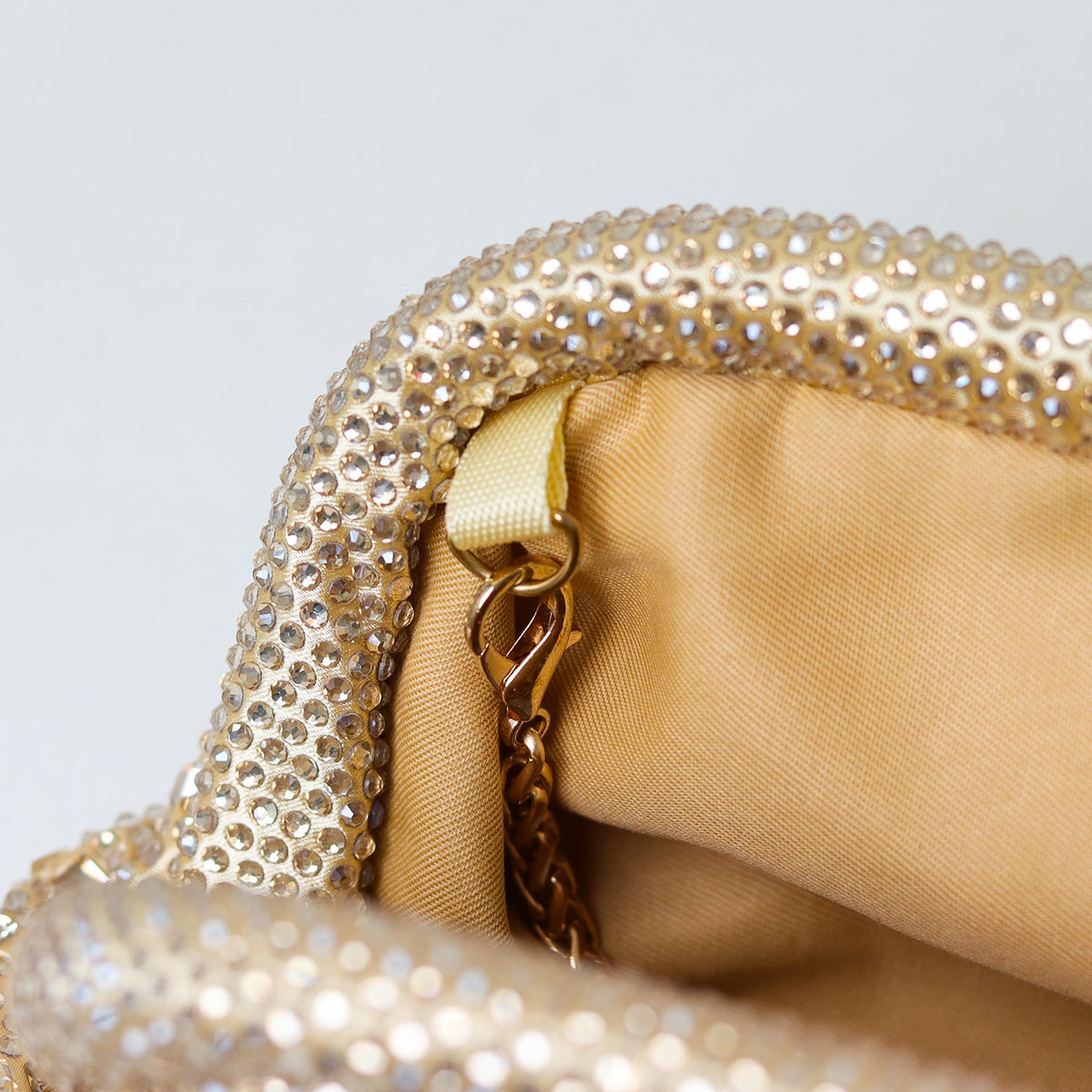 CLUTCH BOLSA STRASS BRILHO FECHO PRESSÃO