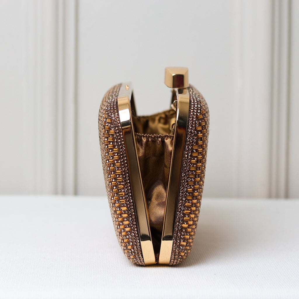 CLUTCH BRILHO STRASS RETANGULAR