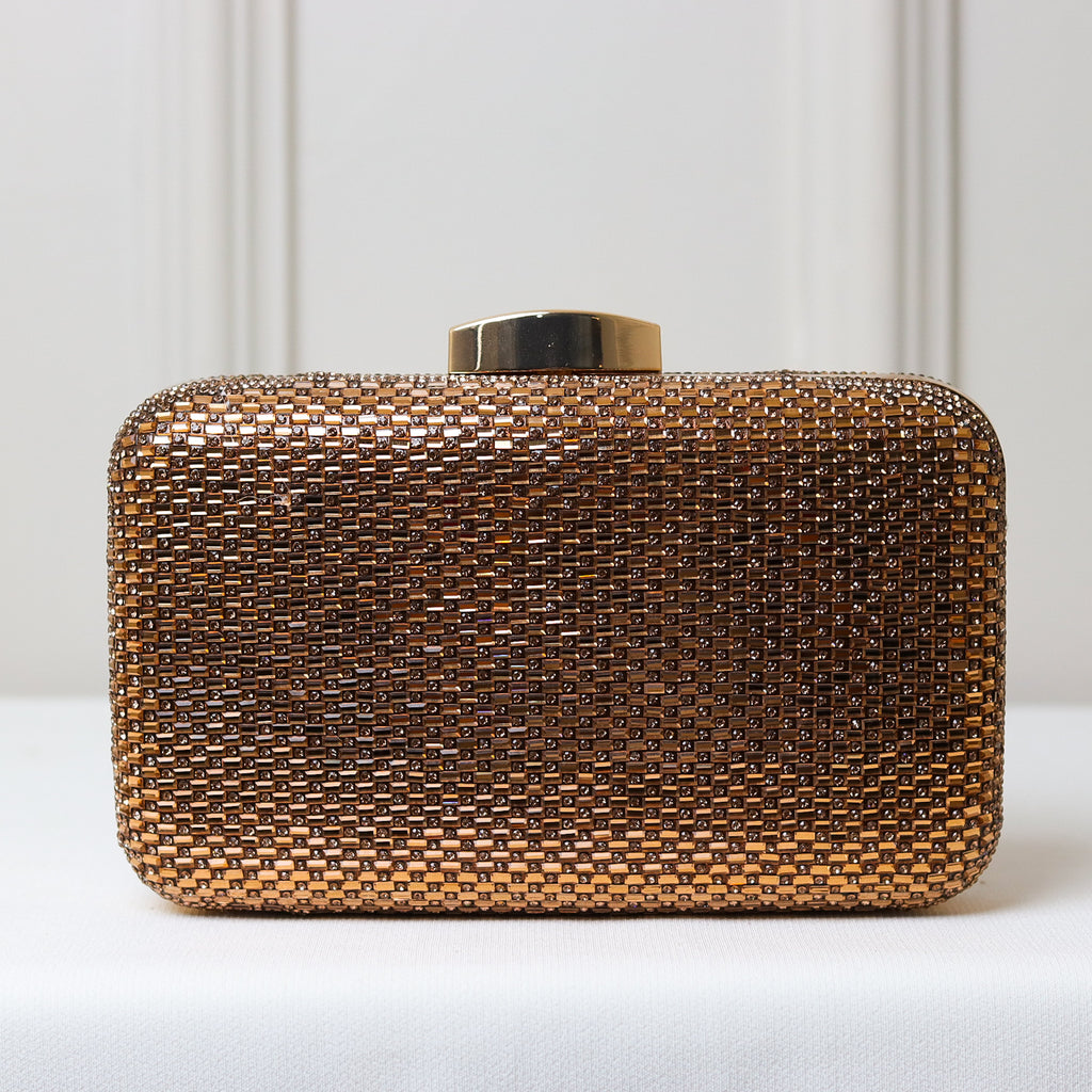 CLUTCH BRILHO STRASS RETANGULAR