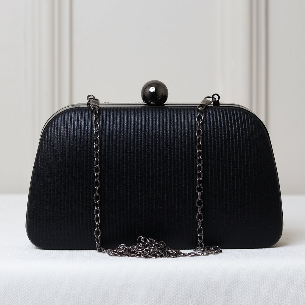 CLUTCH LISA TEXTURA FORMATO RETANGULAR PONTA ARREDONDADA