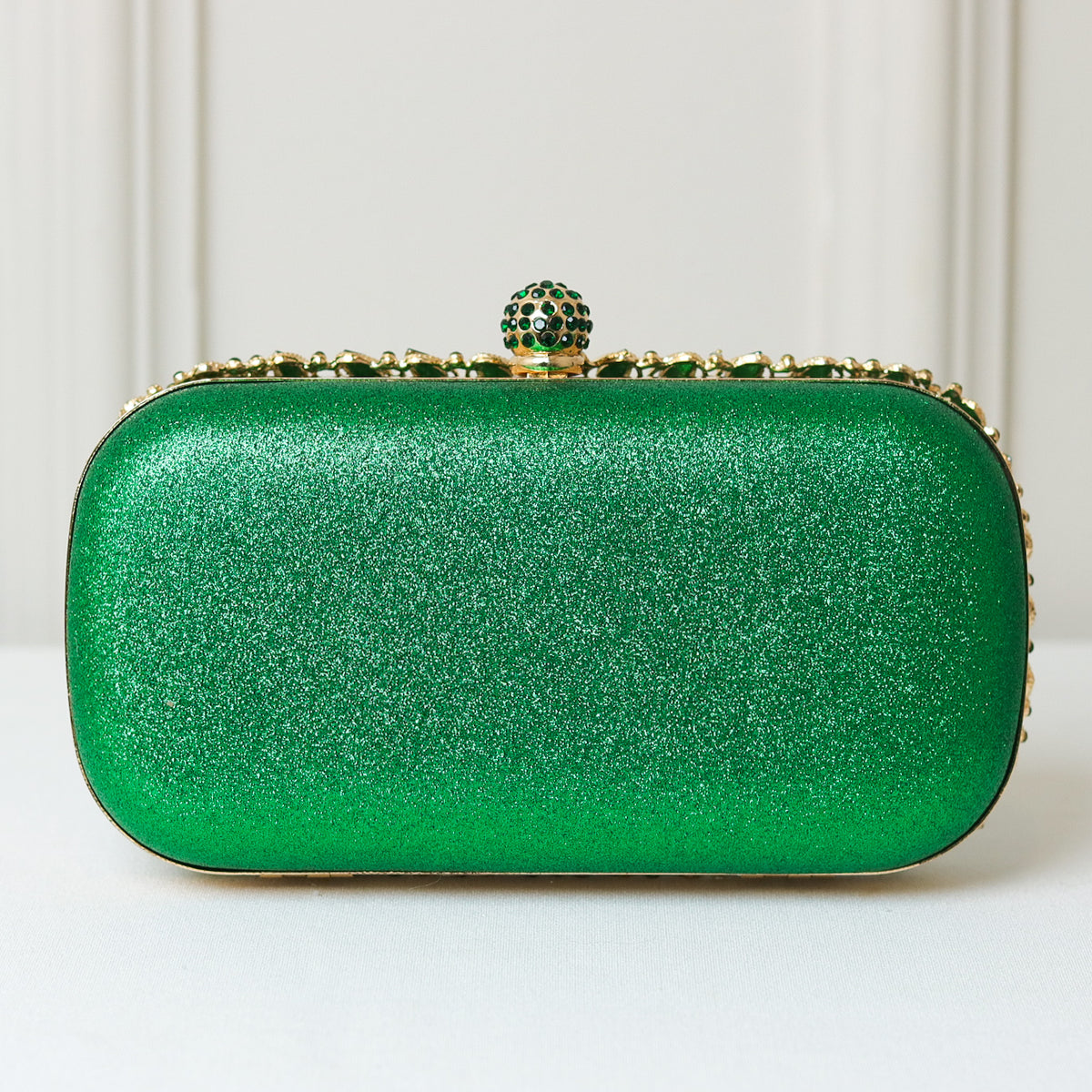 CLUTCH BRILHO PEDRARIA ACRILICA STRASS  FECHO ESFERA