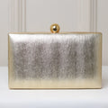CLUTCH TEXTURA LINHAS FORMATO RETANGULAR FECHO ESFERA