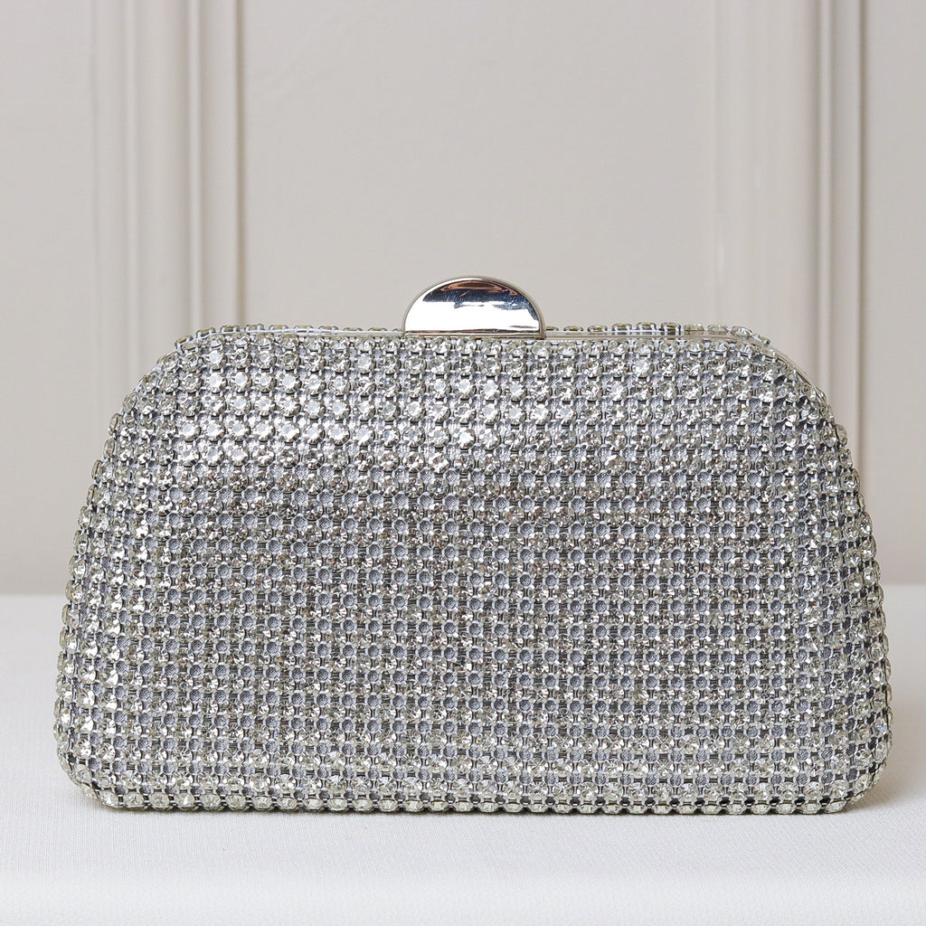 CLUTCH ONIX/PRETO/DOURADA/PRATA/BRONZE BRILHO TEXTURA STRASS FUNDO BRILHO FORMATO OVAL FECHO RETO