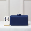 KIT FESTA: CLUTCH AZUL + BRINCO FESTA AZUL