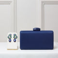 KIT FESTA: CLUTCH AZUL + BRINCO FESTA AZUL