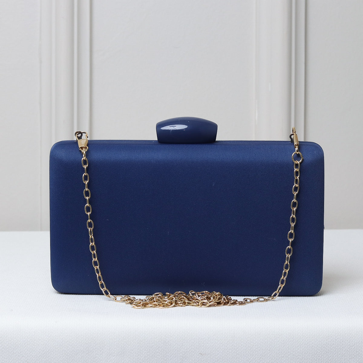 KIT FESTA: CLUTCH AZUL + BRINCO FESTA AZUL
